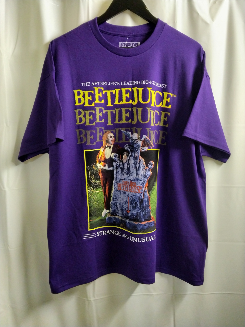 BEETLE JUICE  Graphic Tee - Purple